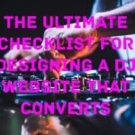 DJ Website Design Checklist